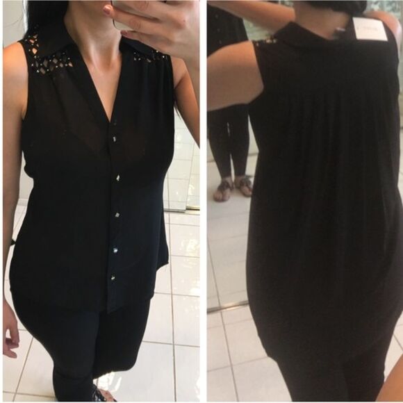 Cache black tunic - Picture 2 of 9